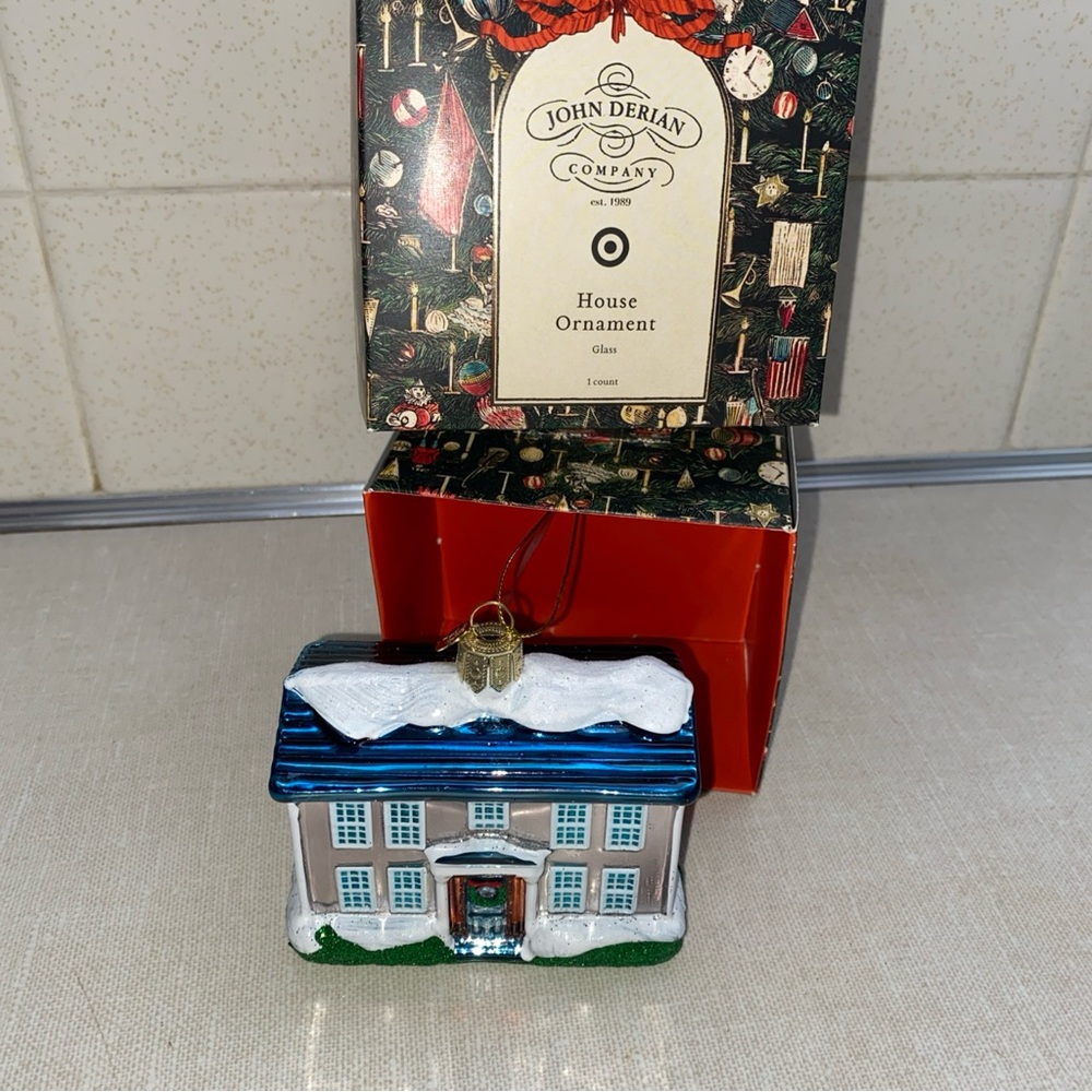 John Derian for Target 2025 Glass House Home Ornament Holiday NIB Ltd Edition‎